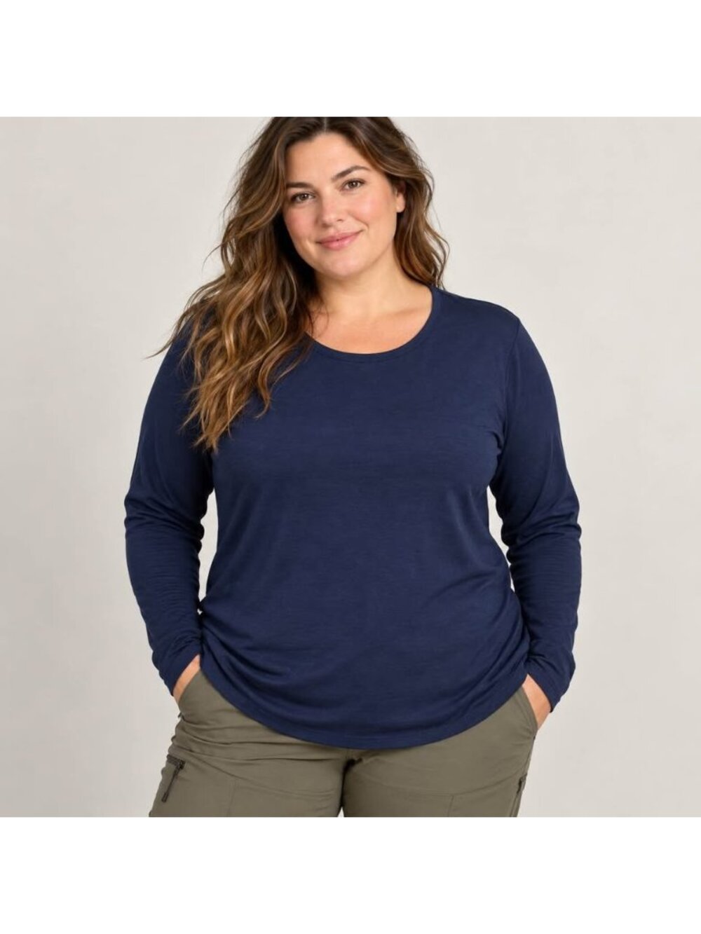 New Cloudveil 100% Merino Wool Long Sleeve Top Women’s XXL Made in Canada